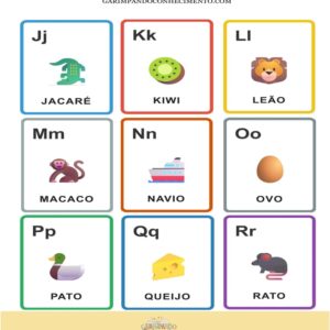 Cards Alfabeto