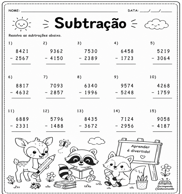 Prova de matemática