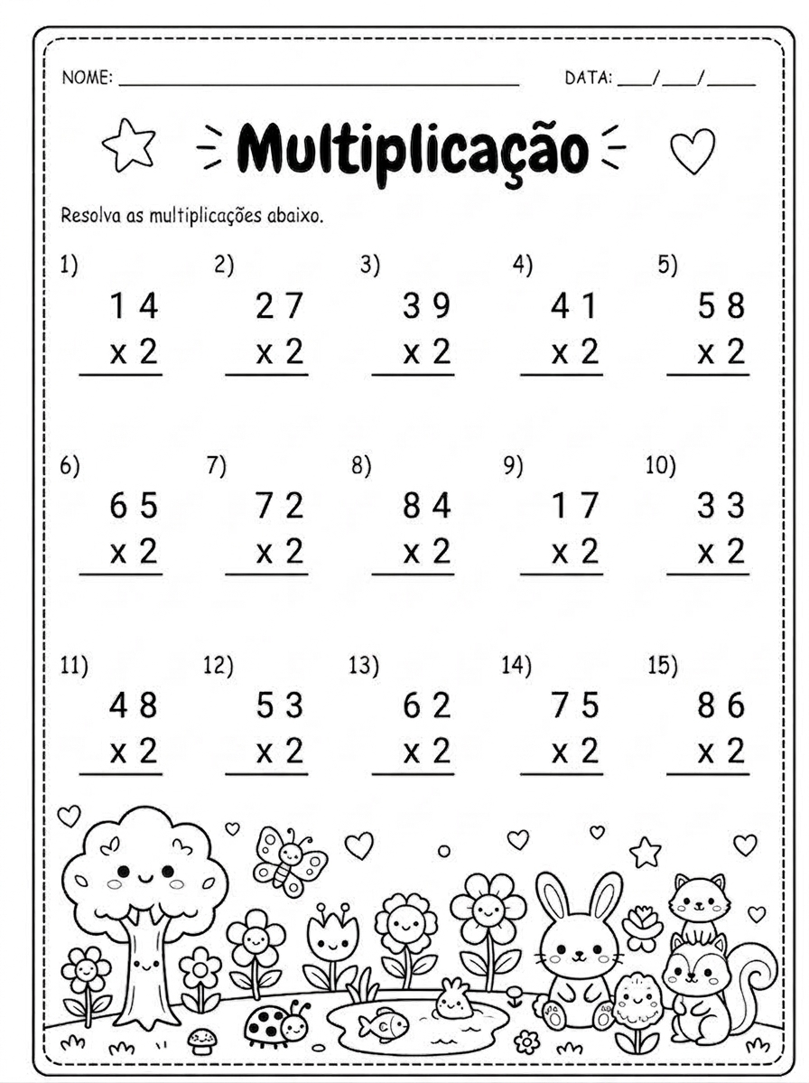 Avalição MAtematica Avaliação